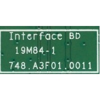 INTERFACE PARA MONITOR DELL / NUMERO PARTE 7ZB.A3F01.0013 / 748.A3F01.0011 / MODELO S2421NX